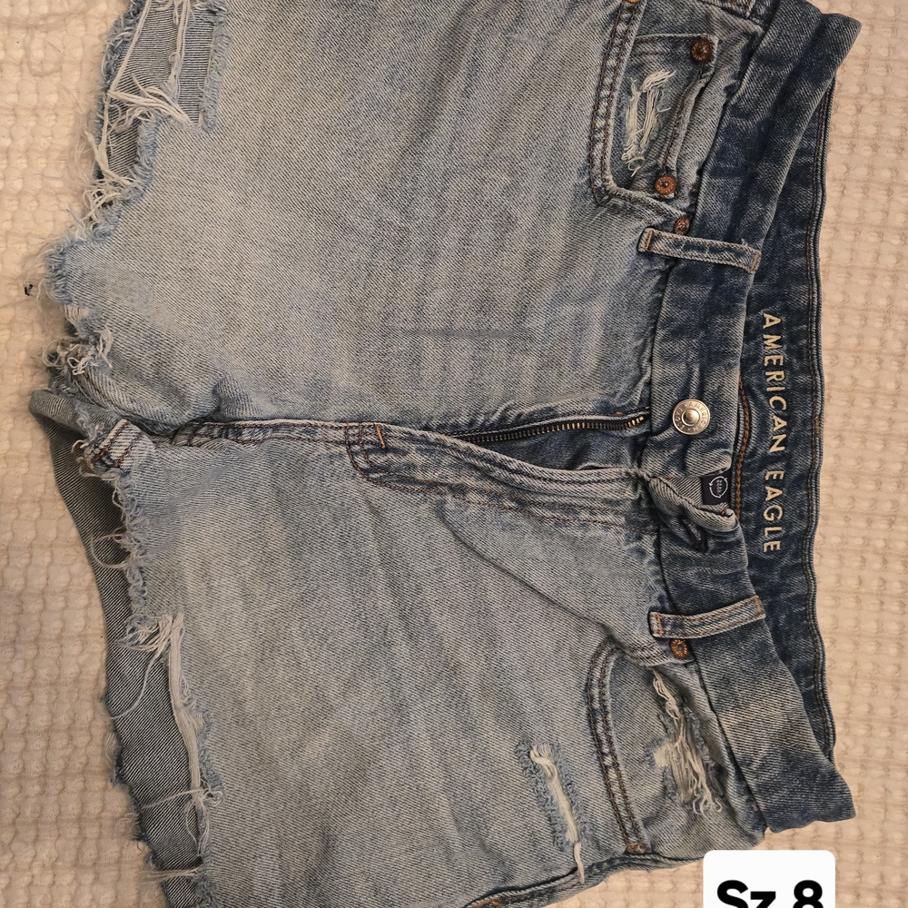 American Eagle Distressed Denim Shorts